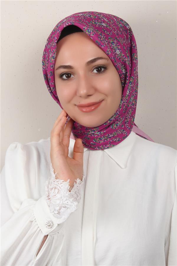 Nirvana Soft Eşarp 8094-3 Pembe