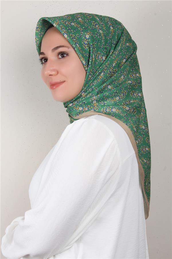 Nirvana Soft Eşarp 8094-6 Yeşil