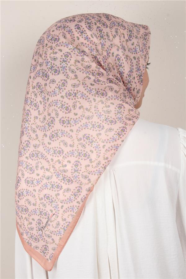 Nirvana Soft Eşarp 8094-9 Pastel Pembe