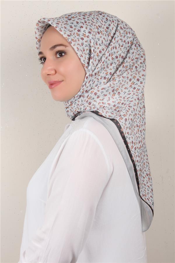 Nirvana Soft Eşarp 8095-11 Gri