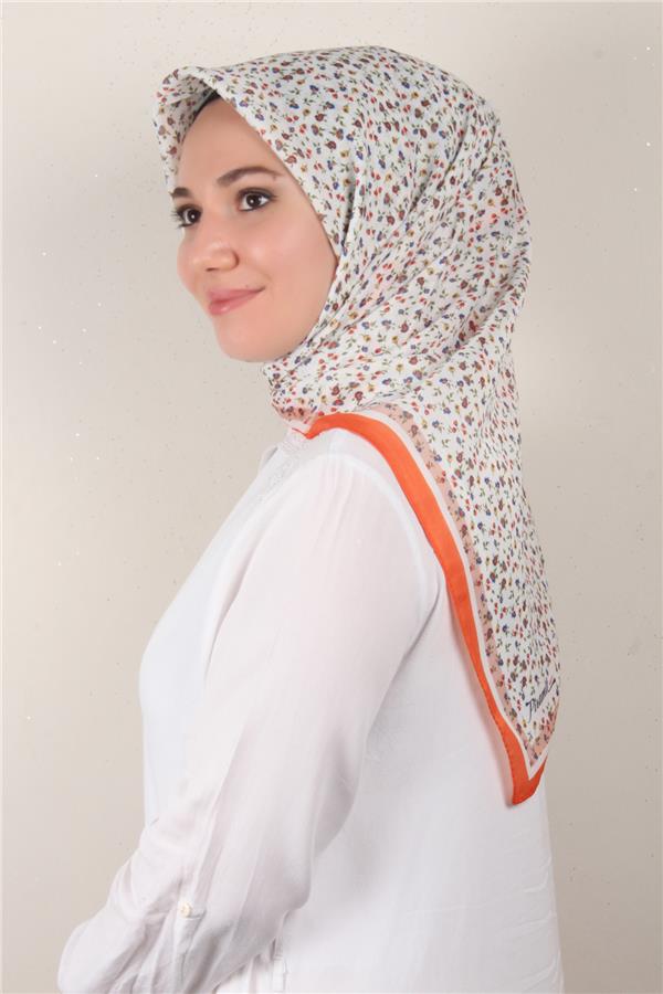 Nirvana Soft Eşarp 8095-12 Turuncu