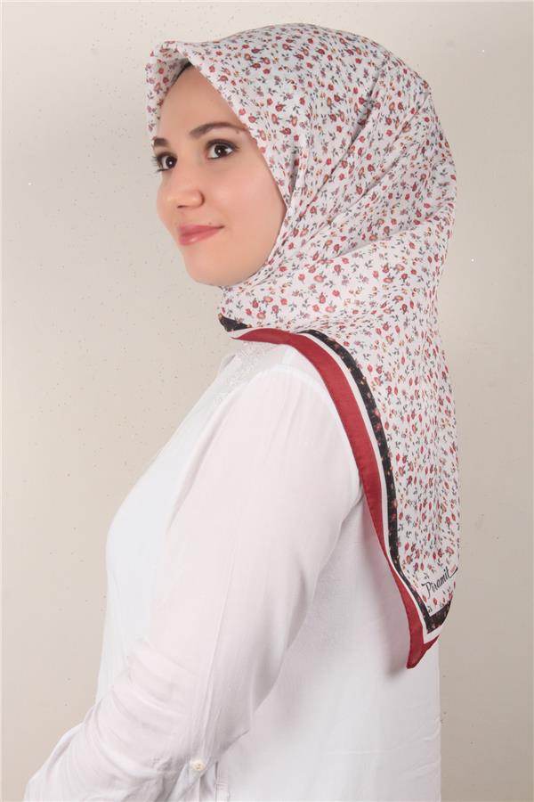 Nirvana Soft Eşarp 8095-5 Bordo