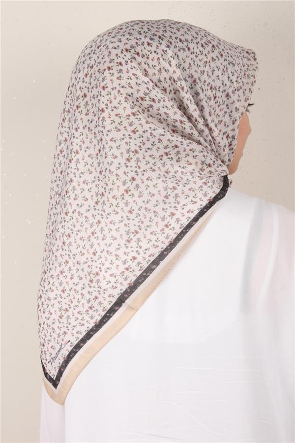 Nirvana Soft Eşarp 8095-7 Krem