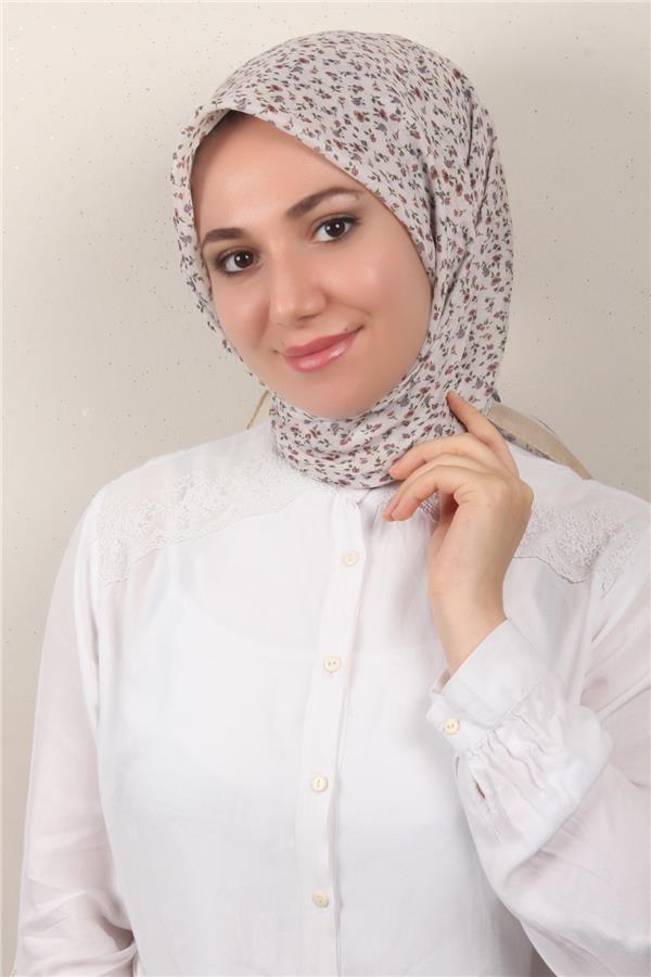 Nirvana Soft Eşarp 8095-7 Krem