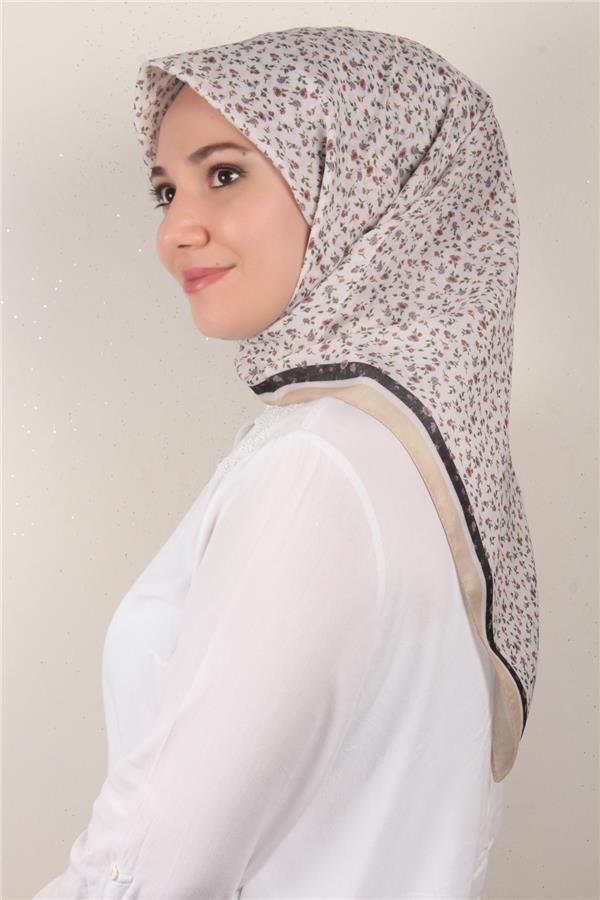 Nirvana Soft Eşarp 8095-7 Krem