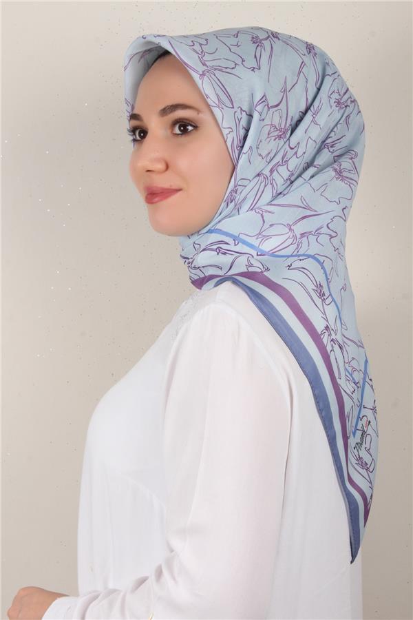 Nirvana Soft Eşarp 8098-11 Leylak