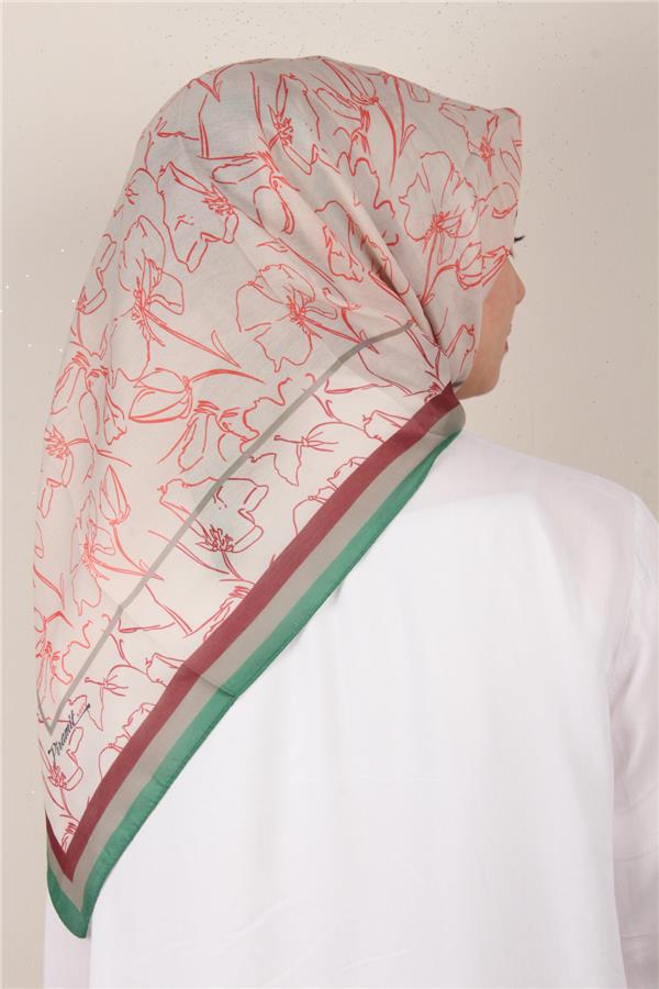 Nirvana Soft Eşarp 8098-7 Yeşil