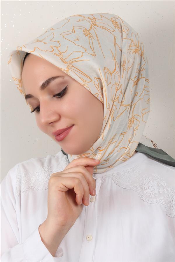 Nirvana Soft Eşarp 8098-9 Mint Yeşili