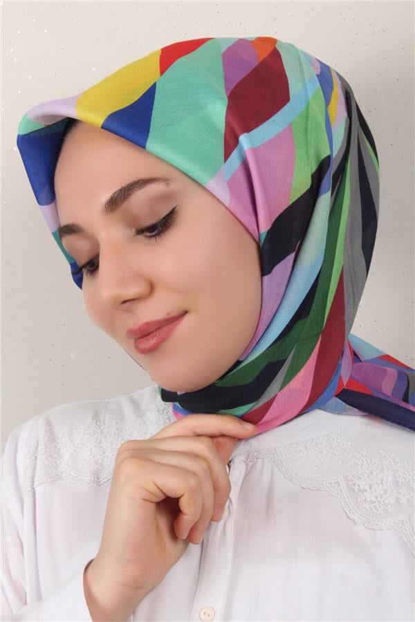 Nirvana Soft Eşarp 8099-1 Lacivert