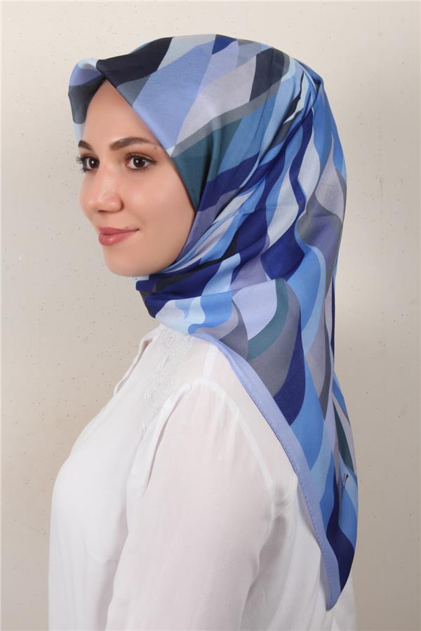 Nirvana Soft Eşarp 8099-10 Bebe Mavisi