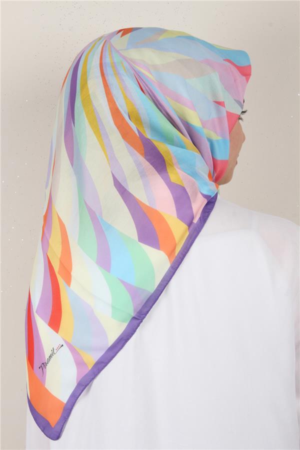 Nirvana Soft Eşarp 8099-13 Sümbül