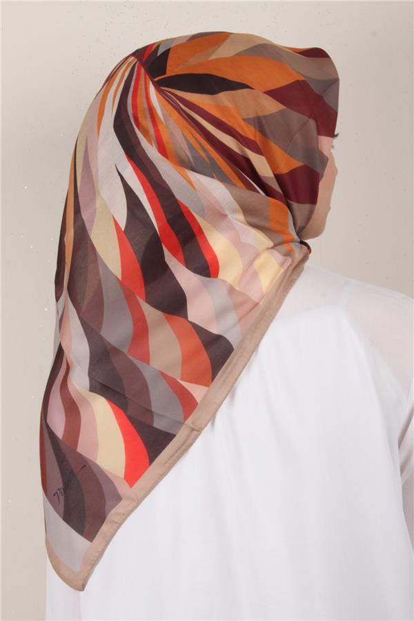 Nirvana Soft Eşarp 8099-8 Sütlü Kahve