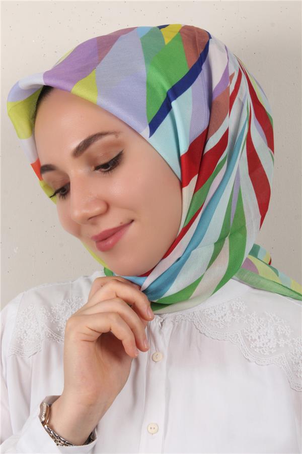 Nirvana Soft Eşarp 8099-9 FıstıK Yeşili