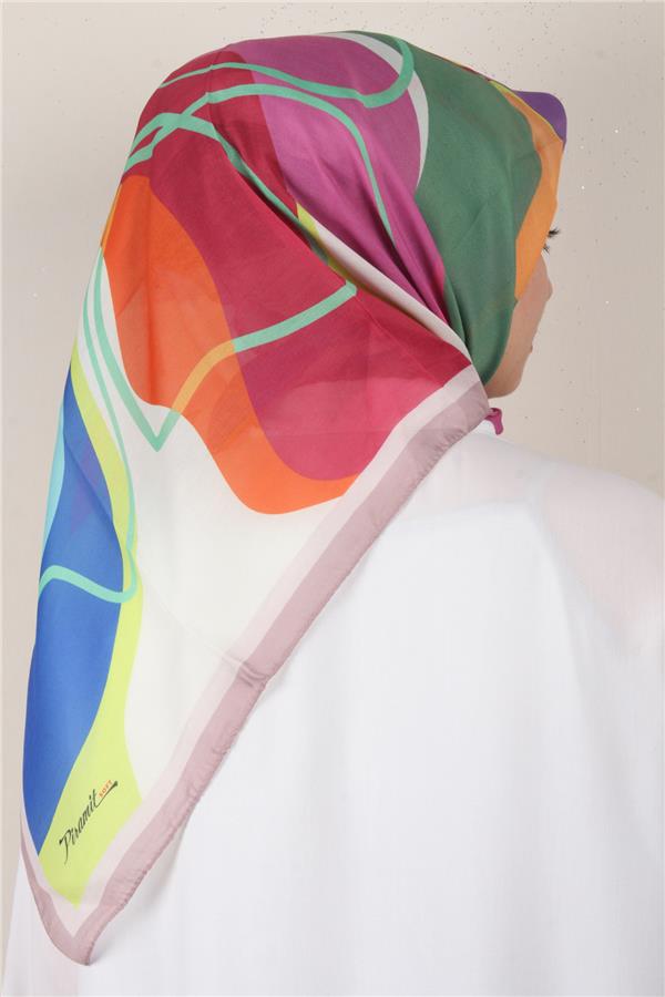 Nirvana Soft Eşarp 8100-1 Koyu Taş