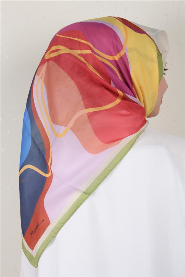 Nirvana Soft Eşarp 8100-10 Fıstık Yeşili