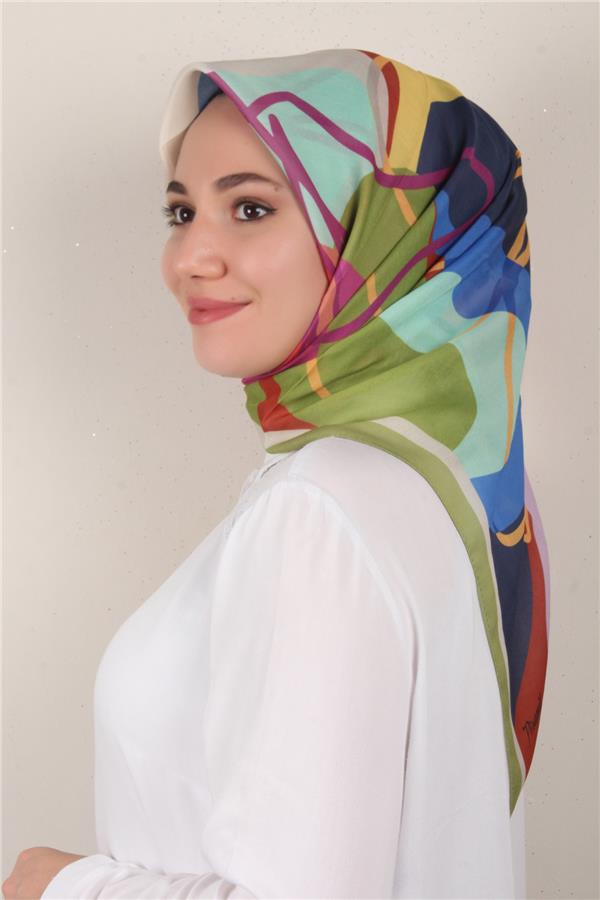 Nirvana Soft Eşarp 8100-10 Fıstık Yeşili