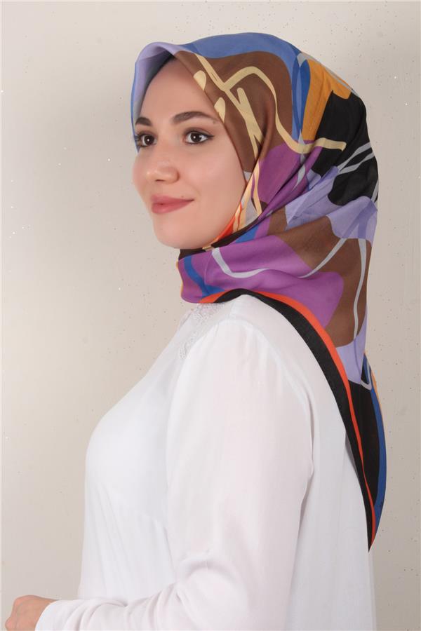 Nirvana Soft Eşarp 8100-14 Siyah