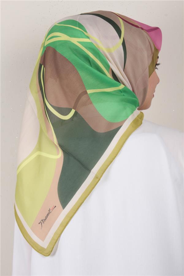 Nirvana Soft Eşarp 8100-3 Yağ Yeşili