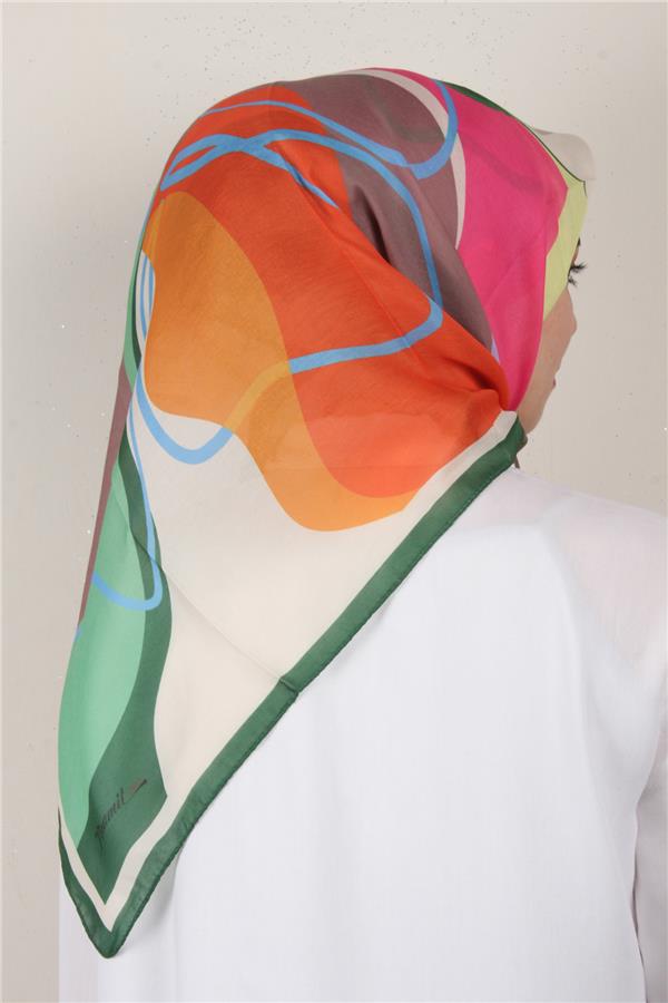 Nirvana Soft Eşarp 8100-4  Zümrüt