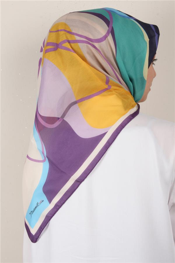 Nirvana Soft Eşarp 8100-8 Mor 