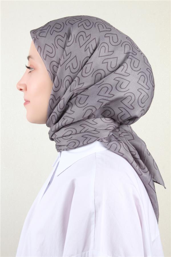 Nirvana Soft Eşarp 8101-1 Gri