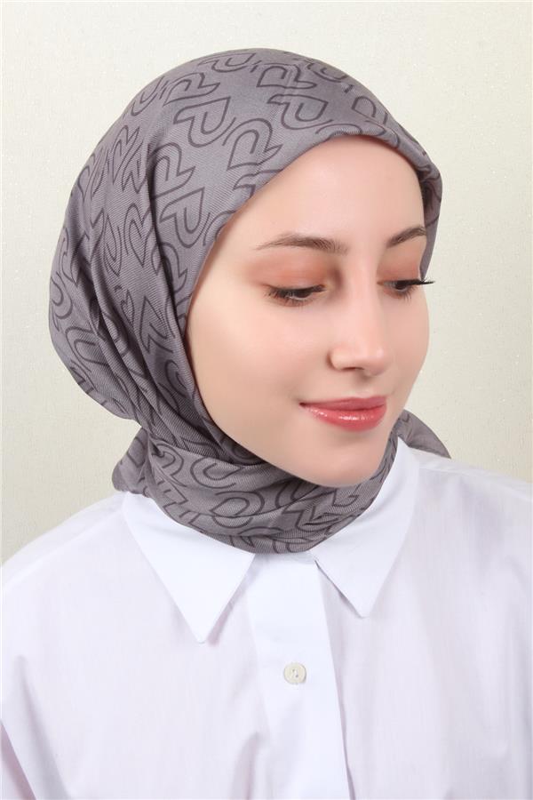 Nirvana Soft Eşarp 8101-1 Gri