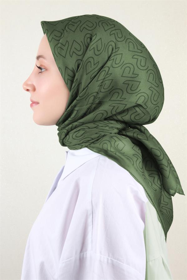 Nirvana Soft Eşarp 8101-10 Haki