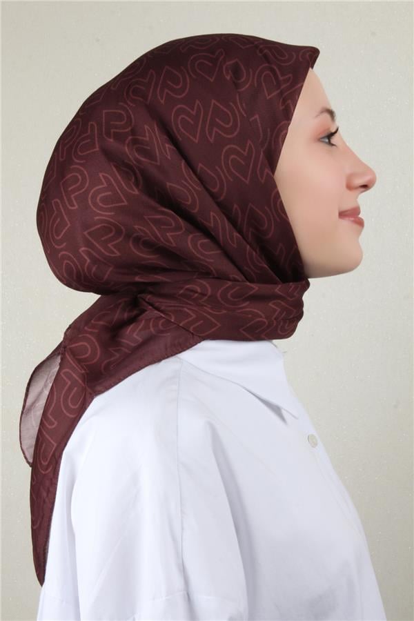 Nirvana Soft Eşarp 8101-11 Kahverengi