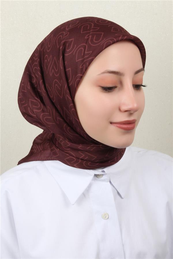 Nirvana Soft Eşarp 8101-11 Kahverengi