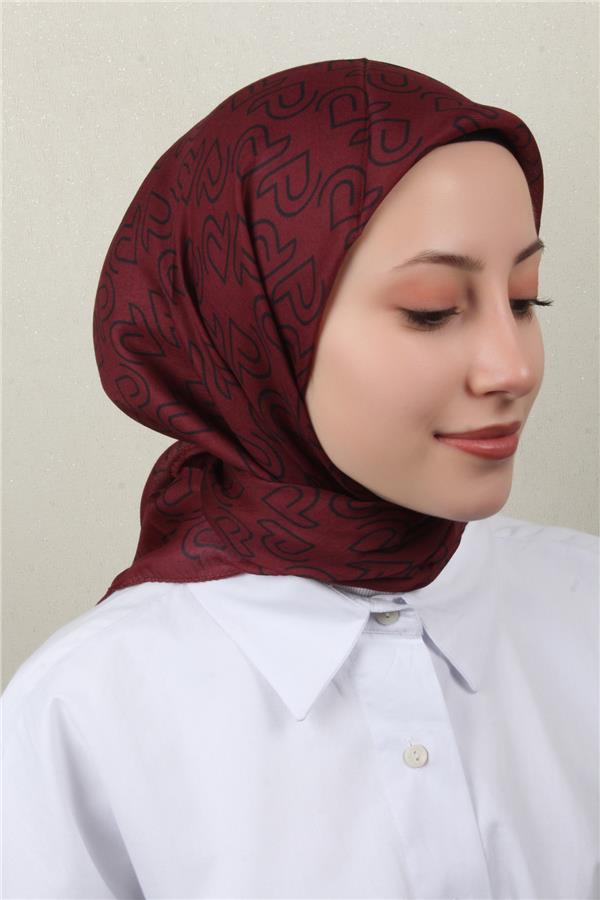 Nirvana Soft Eşarp 8101-12 Bordo