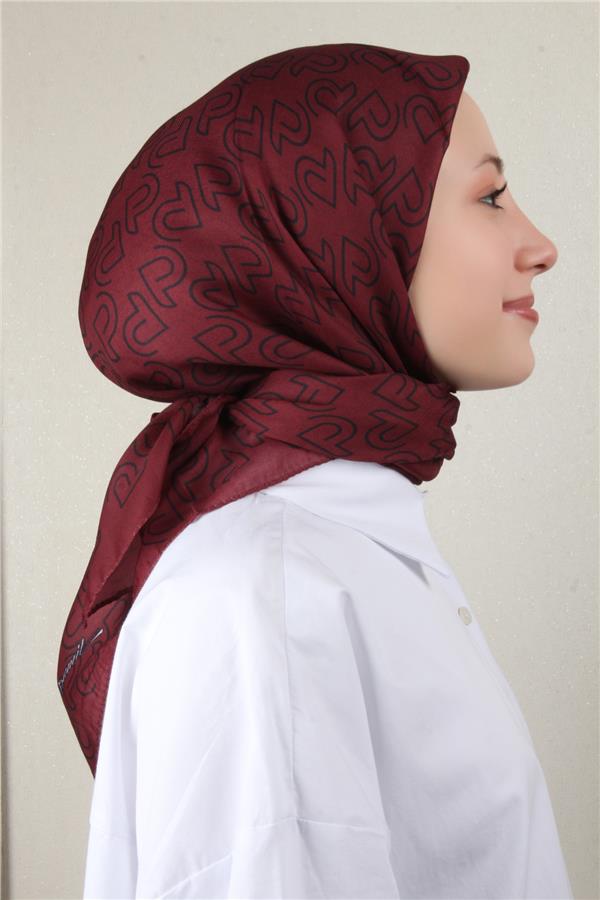 Nirvana Soft Eşarp 8101-12 Bordo