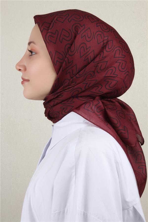 Nirvana Soft Eşarp 8101-12 Bordo