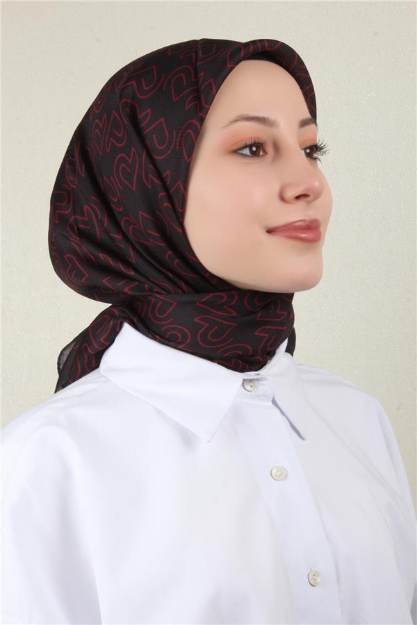 Nirvana Soft Eşarp 8101-14 Siyah