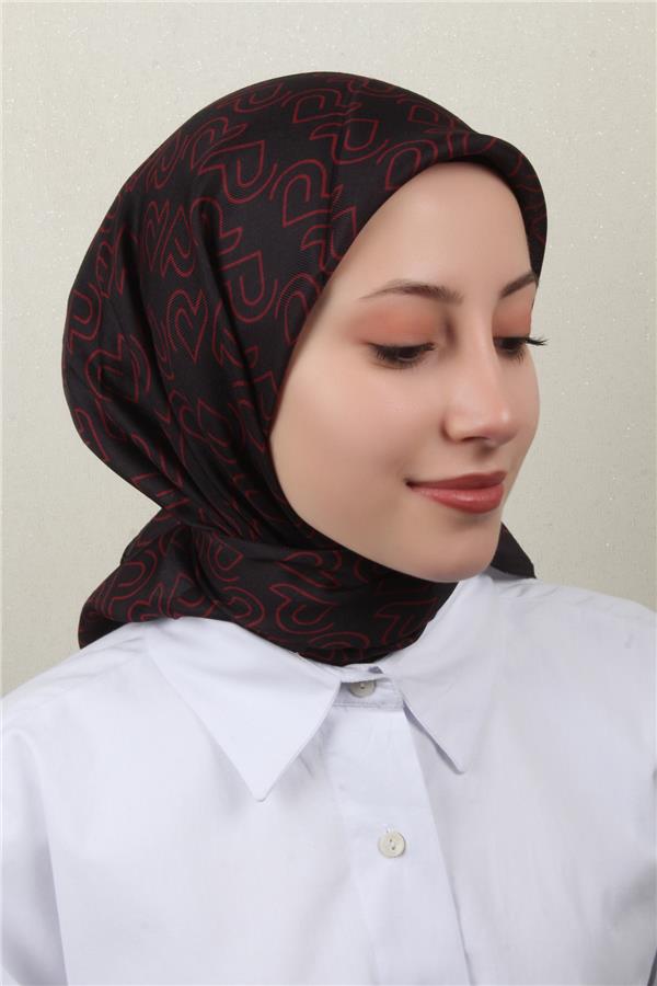 Nirvana Soft Eşarp 8101-14 Siyah