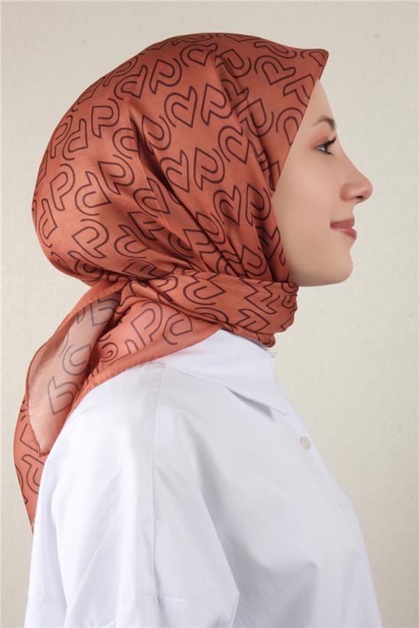 Nirvana Soft Eşarp 8101-15 Turuncu