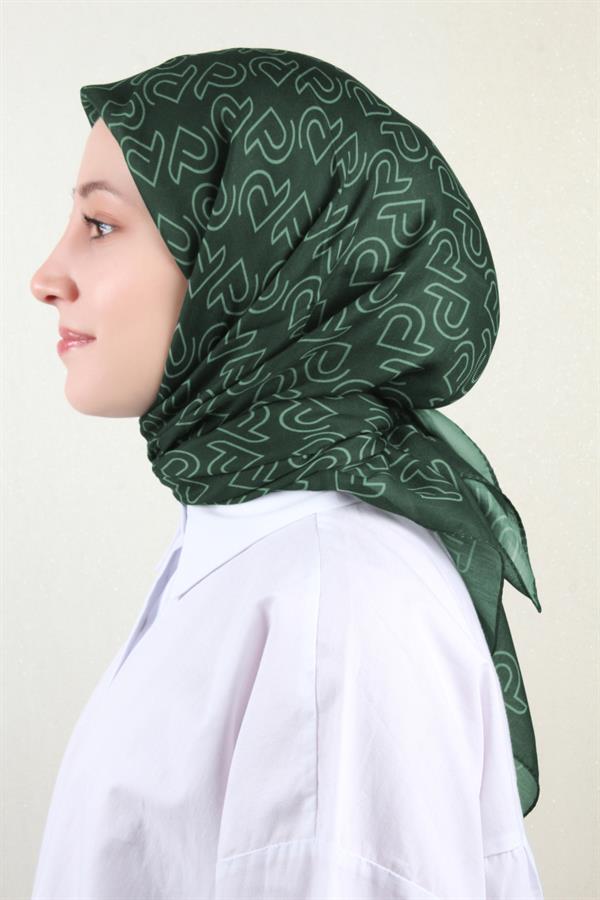 Nirvana Soft Eşarp 8101-2 Yeşil