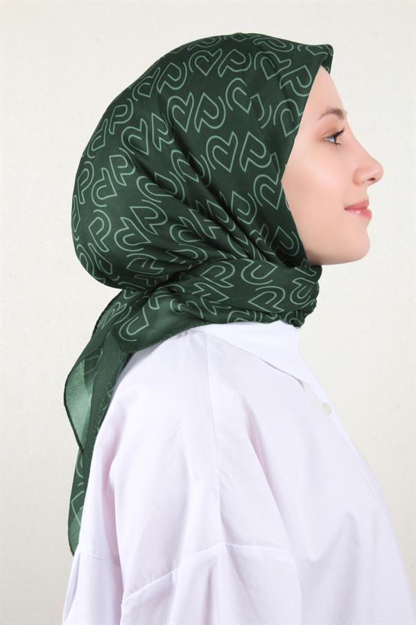 Nirvana Soft Eşarp 8101-2 Yeşil