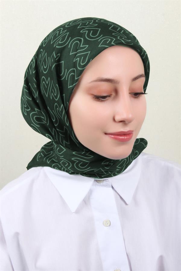 Nirvana Soft Eşarp 8101-2 Yeşil