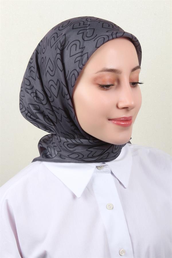 Nirvana Soft Eşarp 8101-4 Füme