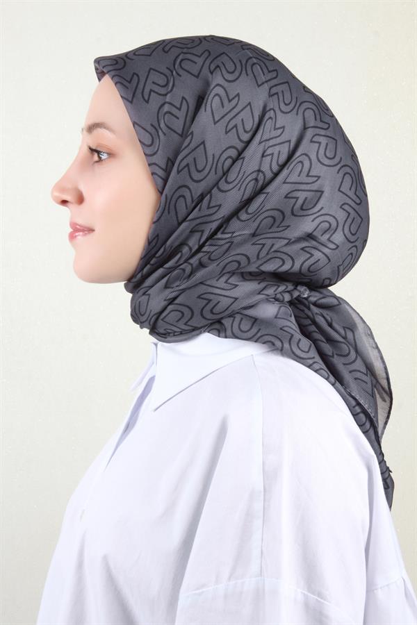 Nirvana Soft Eşarp 8101-4 Füme