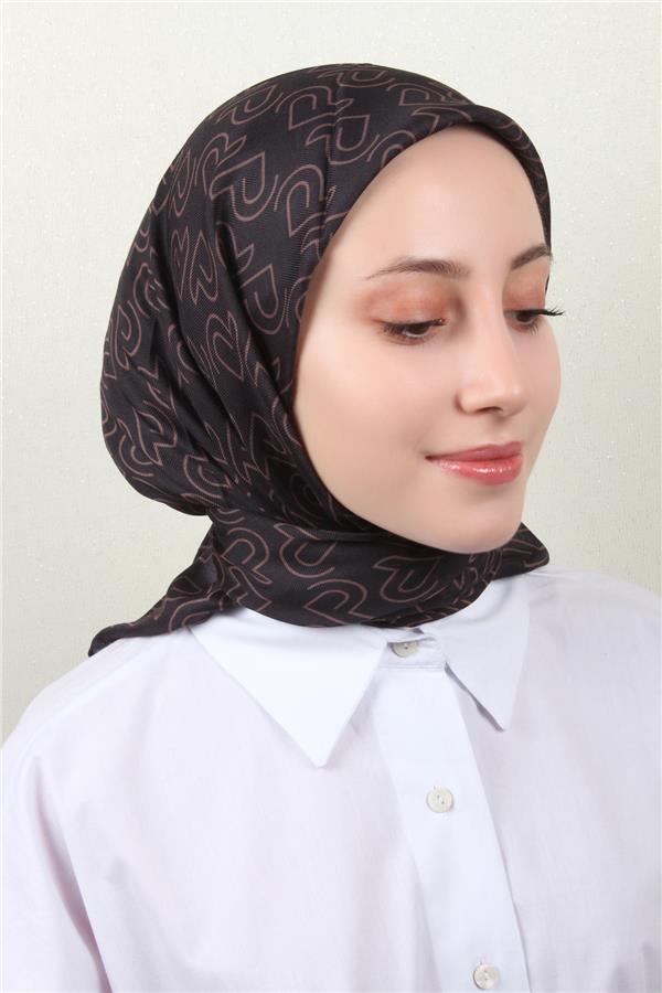Nirvana Soft Eşarp 8101-7 Siyah