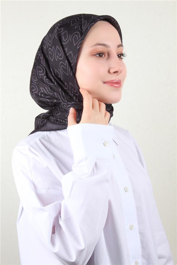 Nirvana Soft Eşarp 8101-8 Lacivert