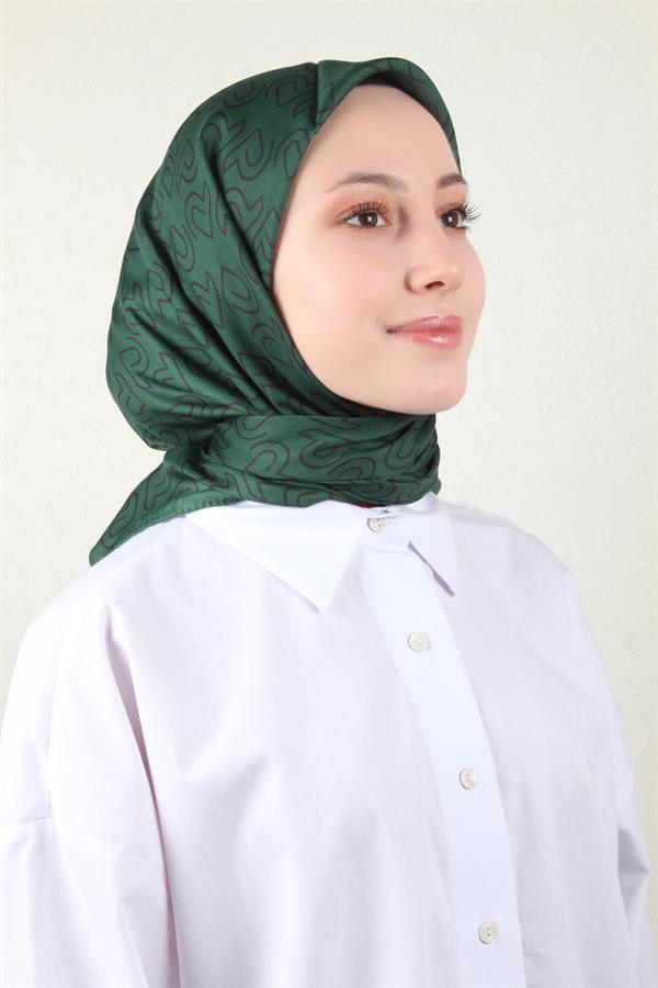 Nirvana Soft Eşarp 8101-9 Zümrüt