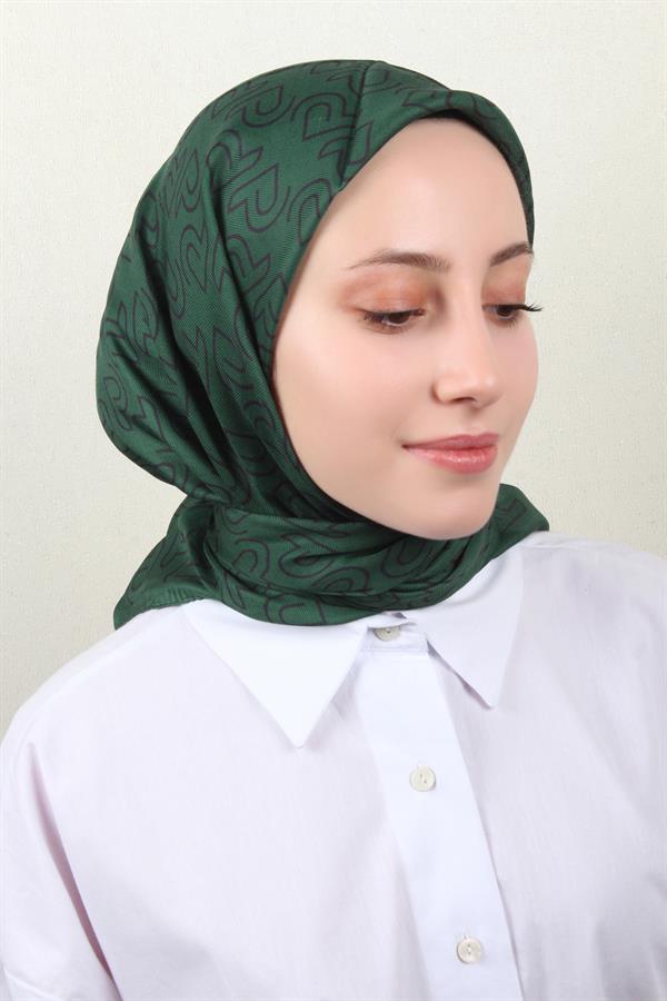 Nirvana Soft Eşarp 8101-9 Zümrüt