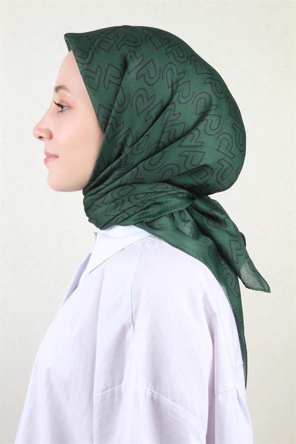 Nirvana Soft Eşarp 8101-9 Zümrüt