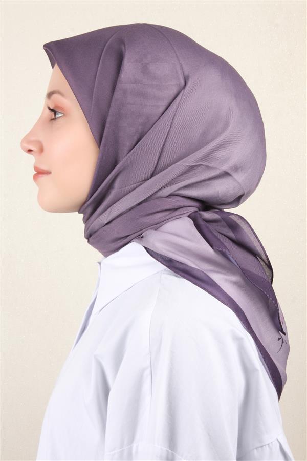 Nirvana Soft Eşarp 8102-15 Mor
