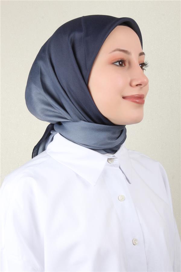 Nirvana Soft Eşarp 8102-2 Lacivert