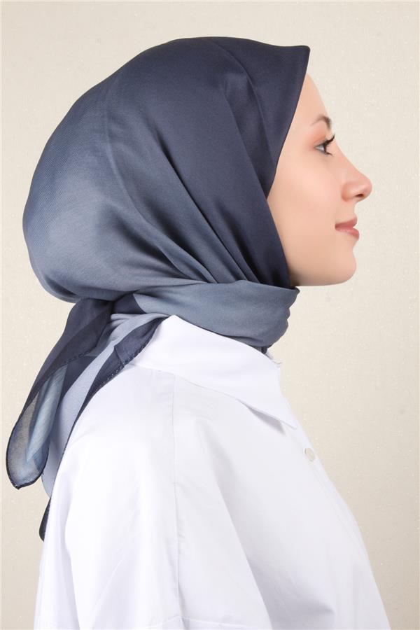 Nirvana Soft Eşarp 8102-2 Lacivert