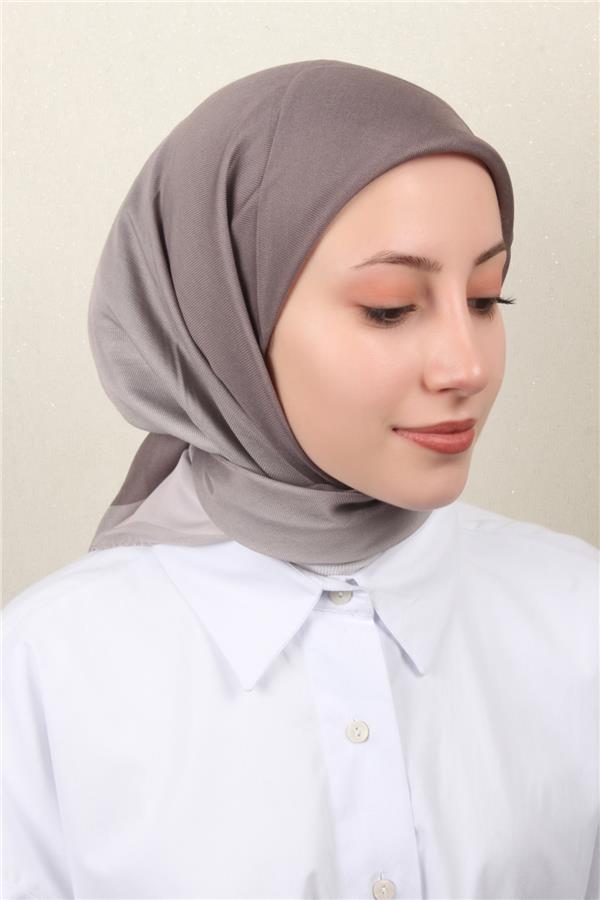 Nirvana Soft Eşarp 8102-8 Küllü Kahve