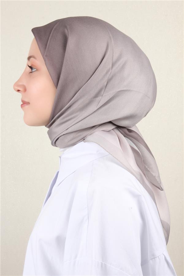 Nirvana Soft Eşarp 8102-8 Küllü Kahve